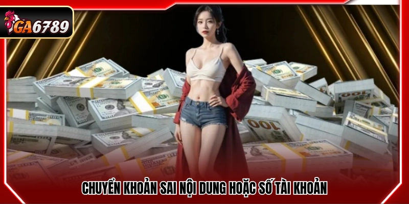 Nạp Tiền Ga6789 - Quy Trình Đơn Giản Thực Hiện Trong 1 Phút 3 Chuyển tiền sai thông tin nội dung hoặc tài khoản nhận